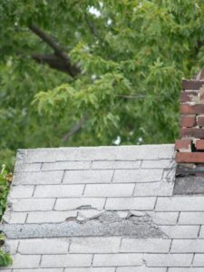 Roof damage from hail