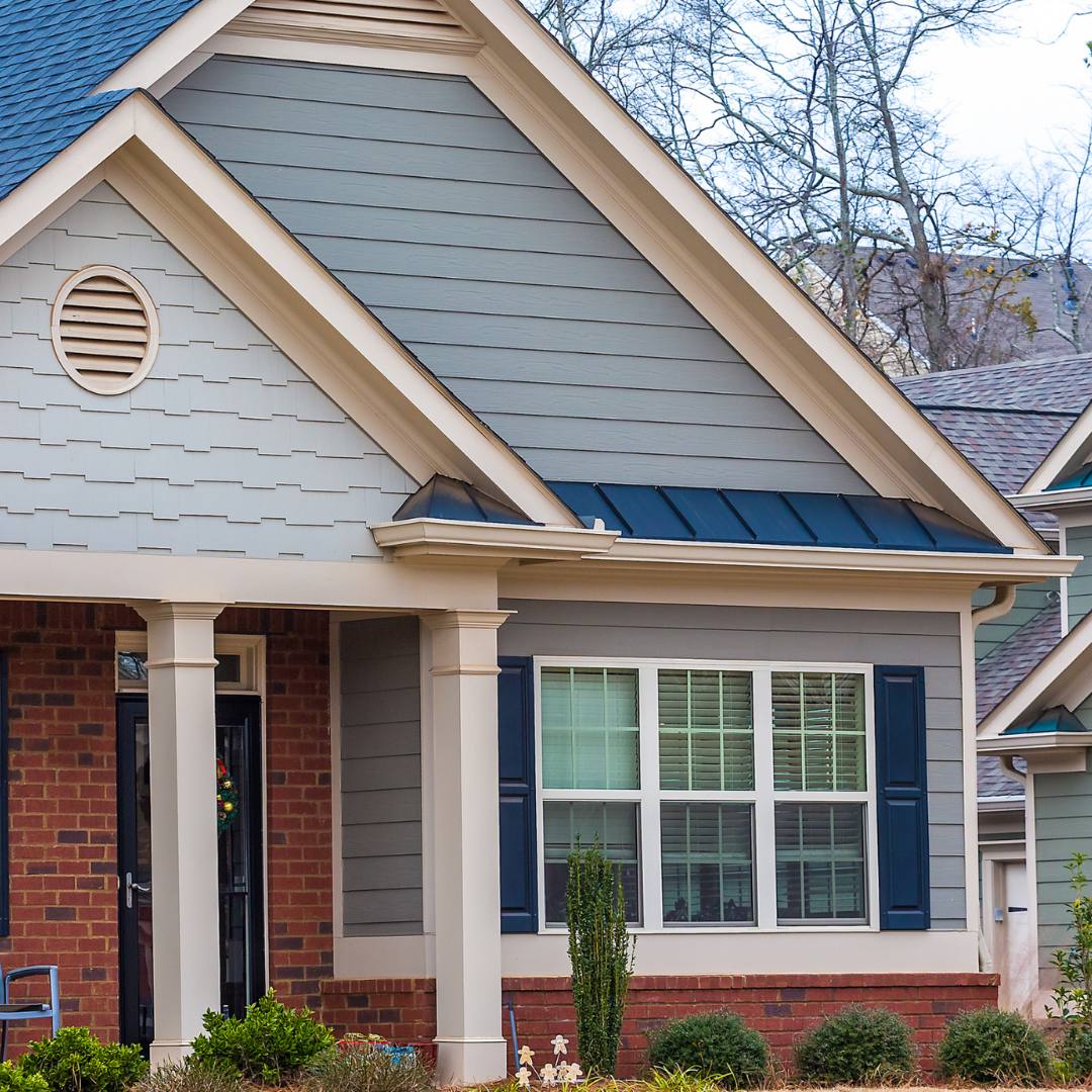 Different styles of exteriors for homes in the Greater Boston, MA area