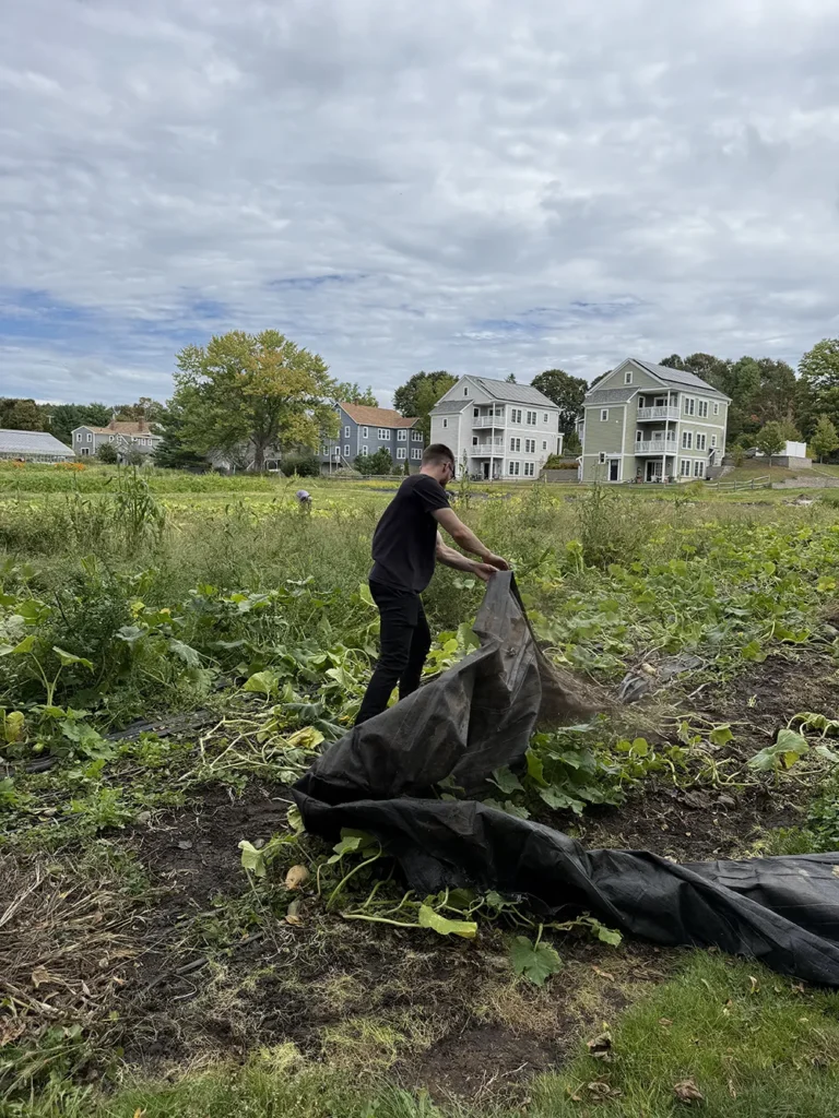 Golden Group Roofing team at LexFarm in Lexington, MA