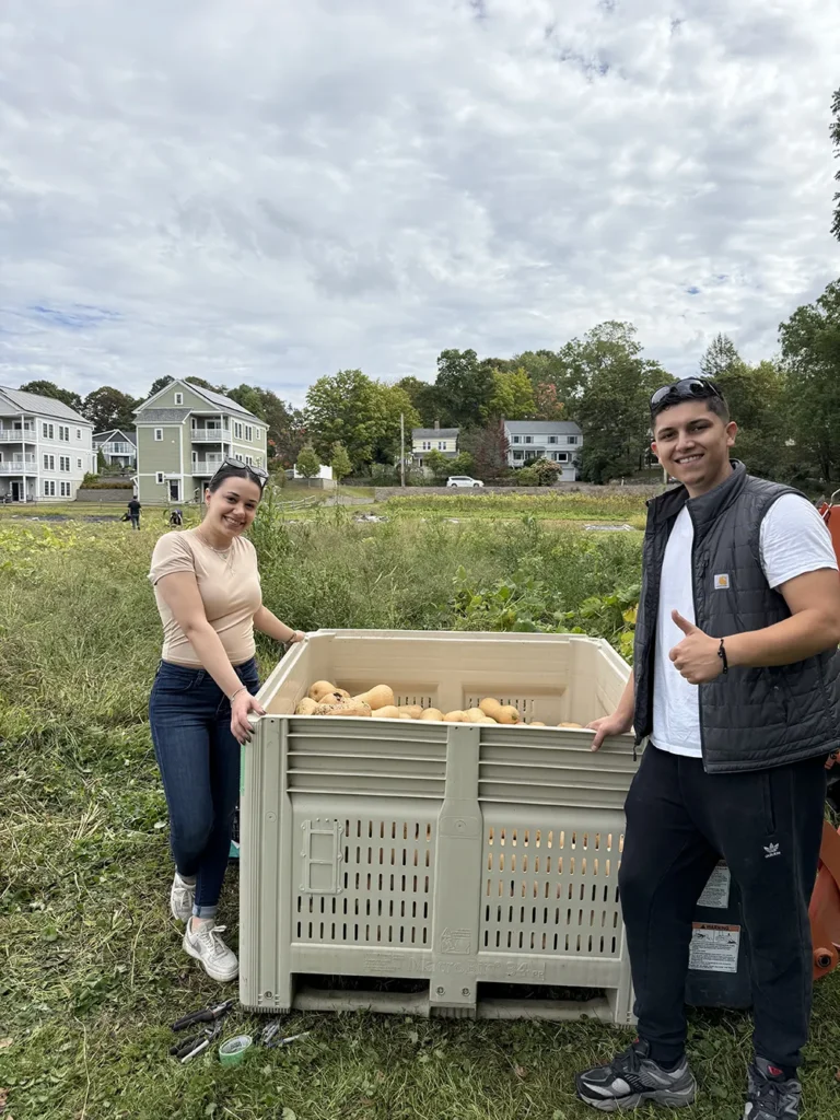 Golden Group Roofing team at LexFarm in Lexington, MA
