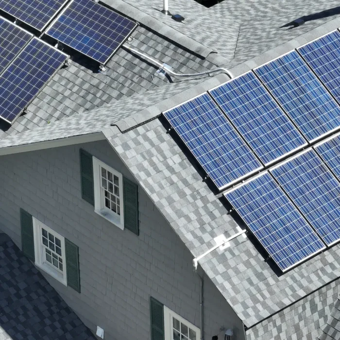 Roof-Mounted Solar Installation in Hudson, MA