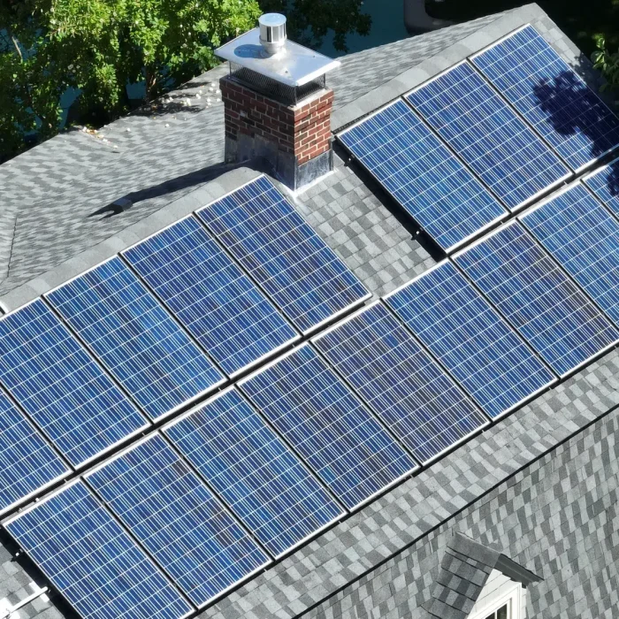Roof-Mounted Solar Installation in Hudson, MA