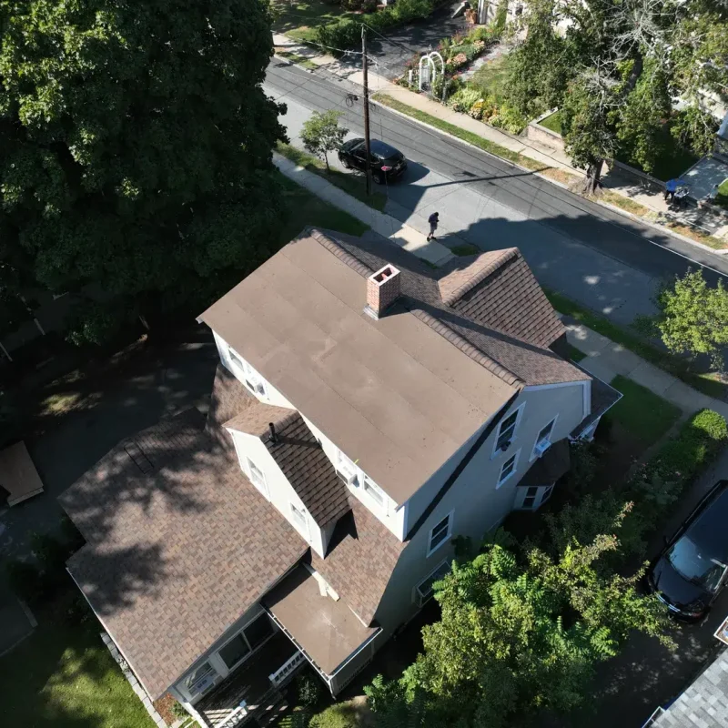 Roof Construction Project in Hopkinton, MA